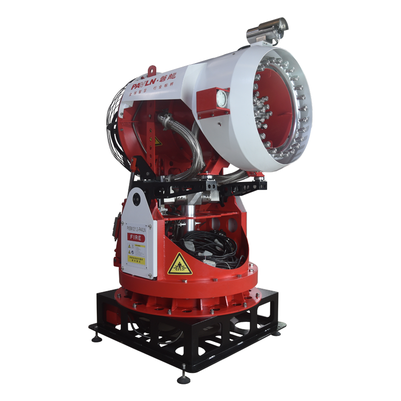 Water Mist Turbofan Fire Monitor System