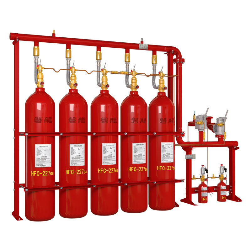Piped HFC-227ea (Heptafluoropropane) Fire Suppression System (5.6 MPa)