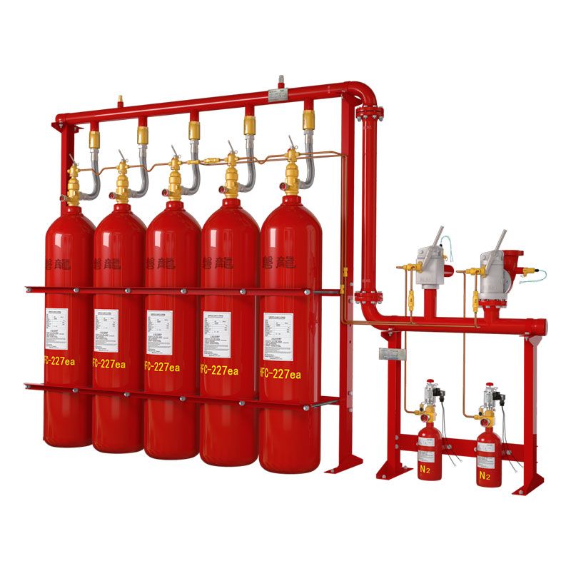 Piped HFC-227ea (Heptafluoropropane) Fire Suppression System (5.6 MPa)