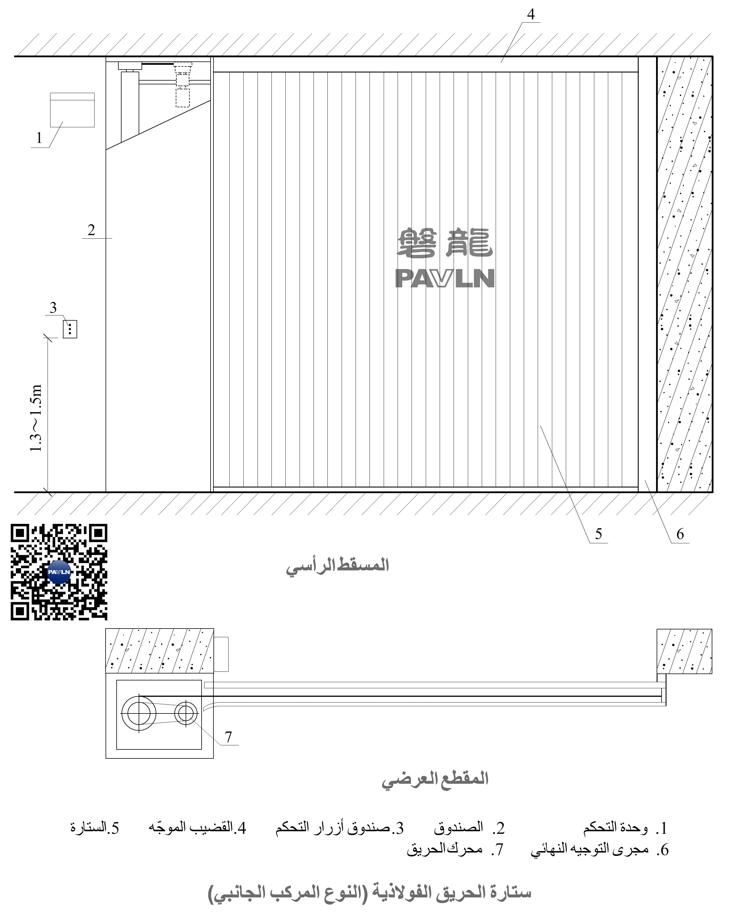 ستارة الحريق الفولاذية (النوع المركب الجانبي)