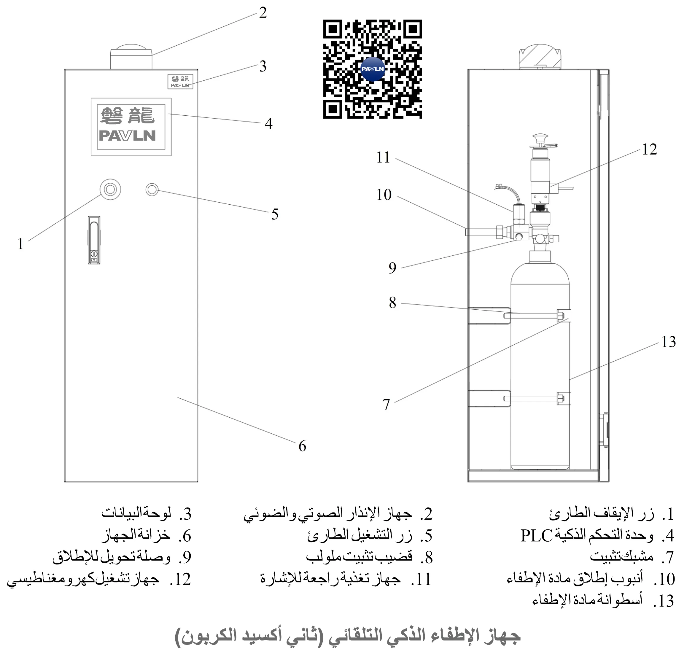 جهاز الإطفاء الذكي التلقائي (ثاني أكسيد الكربون)